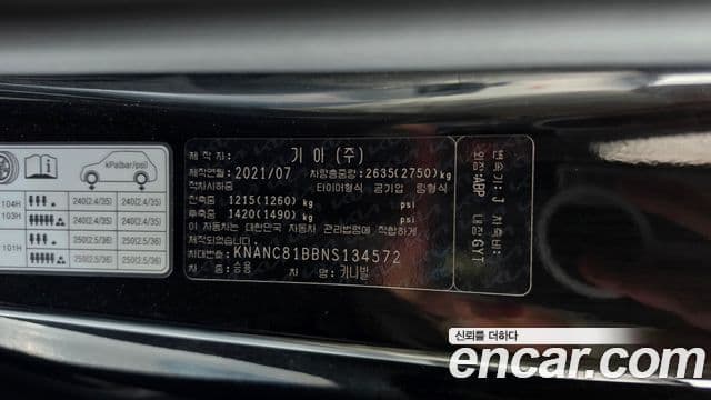 Kia Carnival 2021 — Photo 31/35