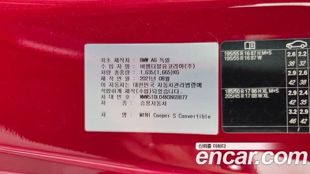 Mini Cooper S Convertible 2021 — Photo 19/31