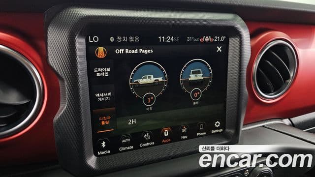 Jeep Gladiator 2021 — ფოტო 17/34