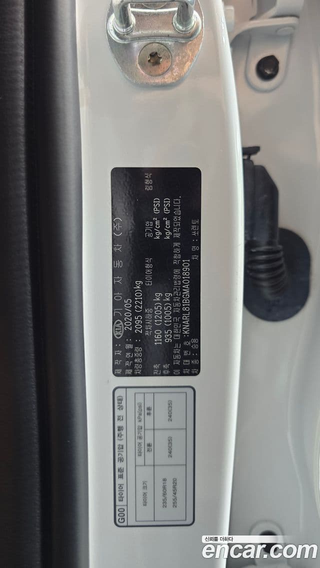 Kia Sorento 2020 — ფოტო 8/30