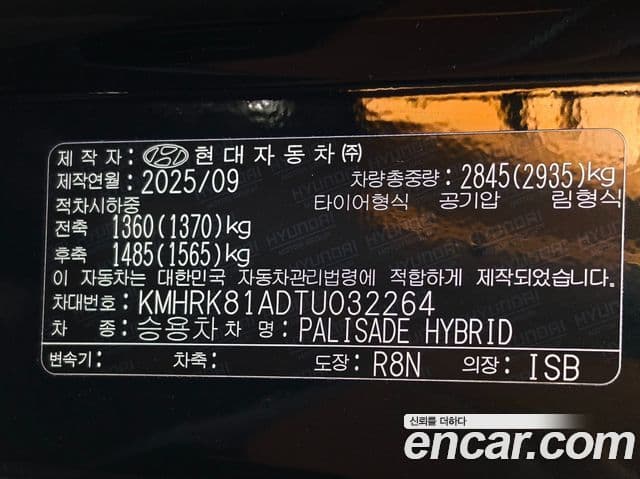 Hyundai Palisade 2025 — ფოტო 19/20