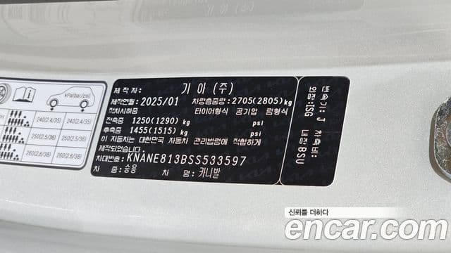 Kia Carnival 2025 — ფოტო 20/20