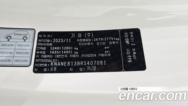 Kia Carnival 2024 — Şəkil 6/38