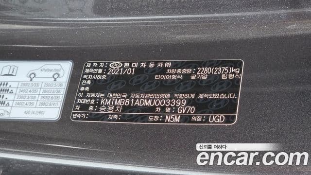 Genesis GV70 2021 — фото 17 из 20