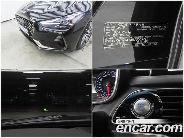 Genesis G70 2018 — ფოტო 6/20