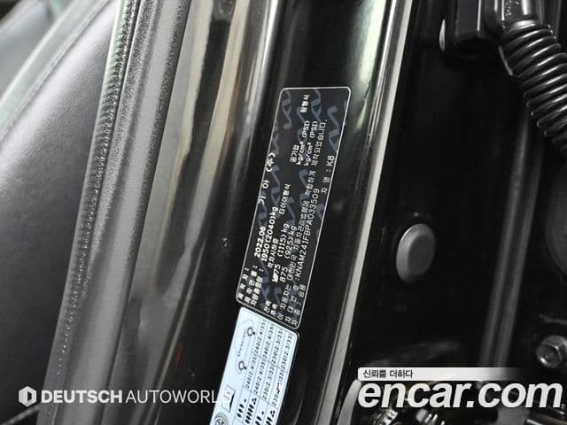 Kia K8 2022 — ფოტო 20/20
