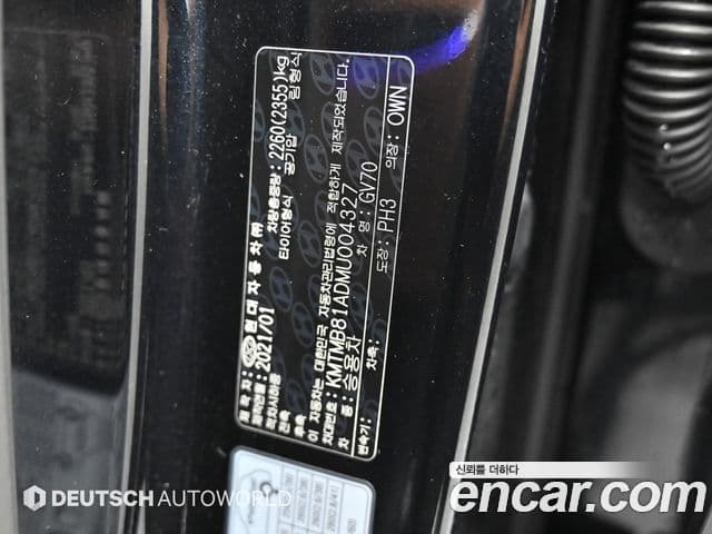 Genesis GV70 2021 — фото 20 из 20