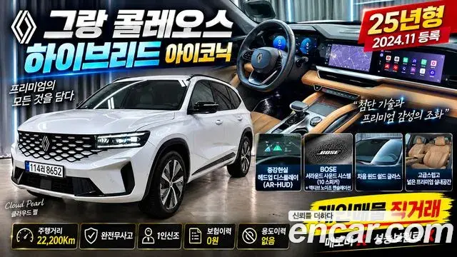 Renault Samsung Grand Koleos 2024 — Фото 1/20