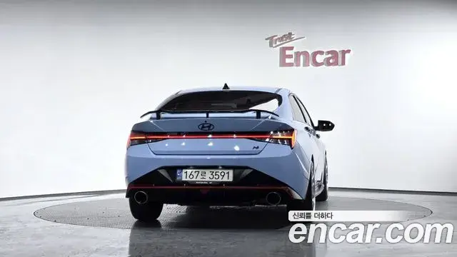 Hyundai The New Avante Hybrid 2022 — ფოტო 1/20