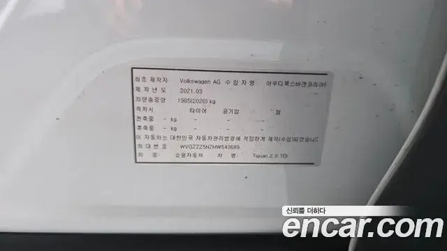 Volkswagen Tiguan 2021 — Şəkil 6/34