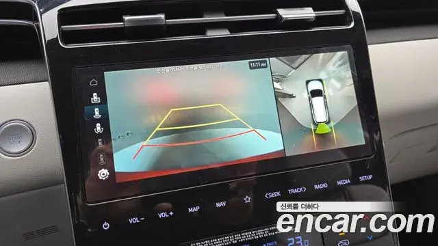 Hyundai Tucson Hybrid 2022 — ფოტო 8/20