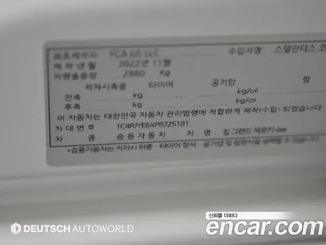 Jeep Grand Cherokee 2023 — Photo 19/20