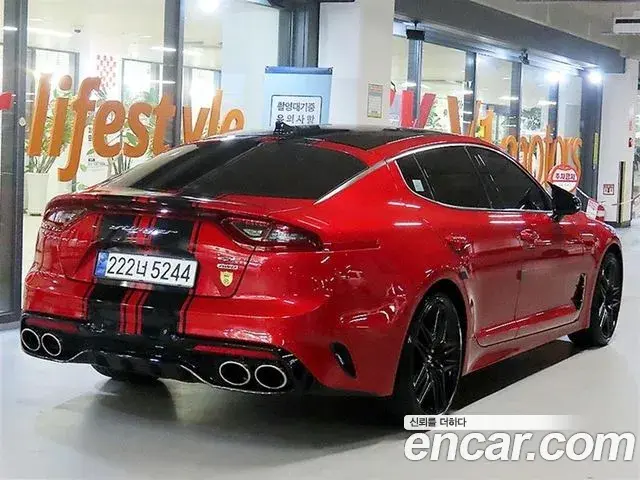 Kia Stinger 2018 — ფოტო 19/20