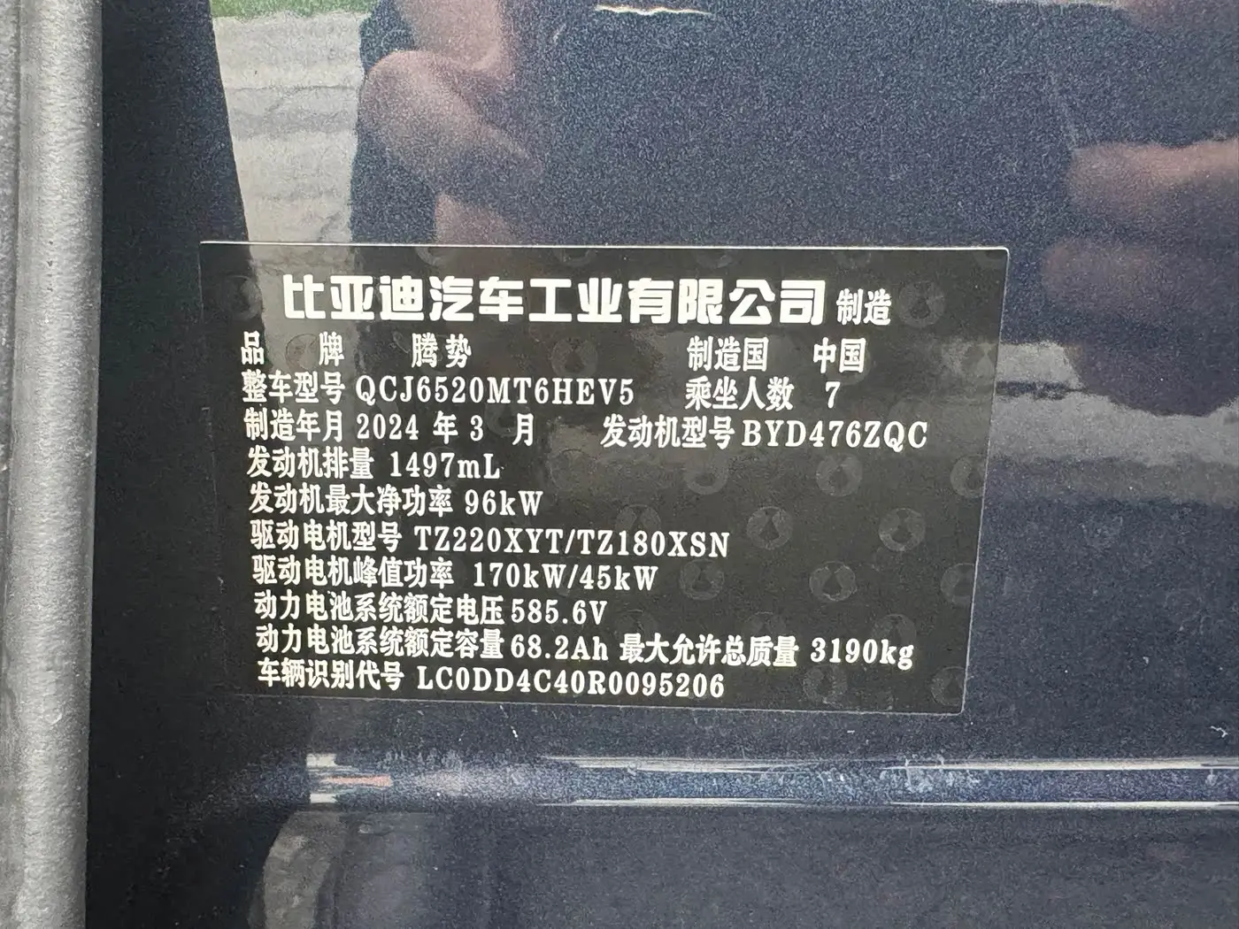 Denza D9 2024 — Photo 17/18