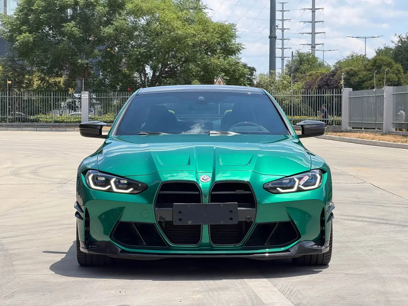 BMW M4 2022 — ფოტო 2/20