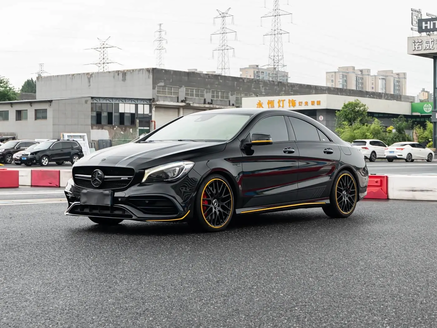 Mercedes-Benz CLA AMG 2018 — ფოტო 1/9