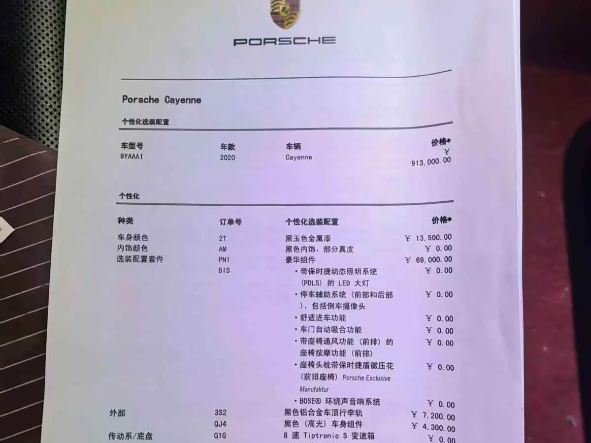 Porsche Cayenne 2020 — Photo 19/19