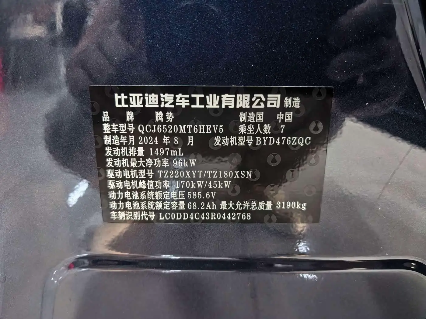 Denza D9 2024 — Photo 13/18